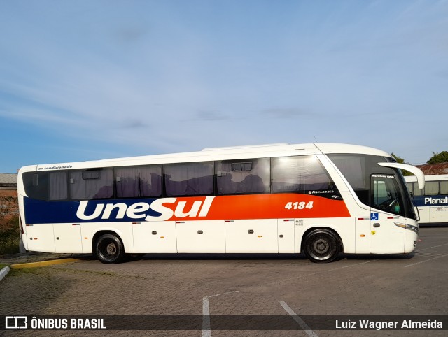 Unesul de Transportes 4184 na cidade de Porto Alegre, Rio Grande do Sul, Brasil, por Luiz Wagner Almeida. ID da foto: 9343499.