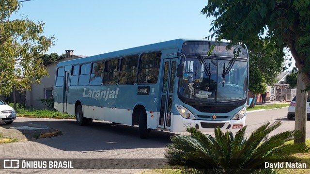 Laranjal Transportes 537 na cidade de Candiota, Rio Grande do Sul, Brasil, por David Natan. Número da foto: #9343659.