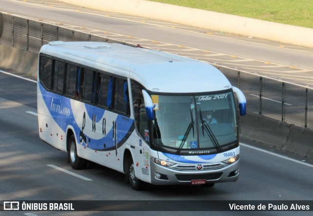 Luan Turismo 16003 na cidade de São José dos Campos, São Paulo, Brasil, por Vicente de Paulo Alves. Número da foto: #9342532.