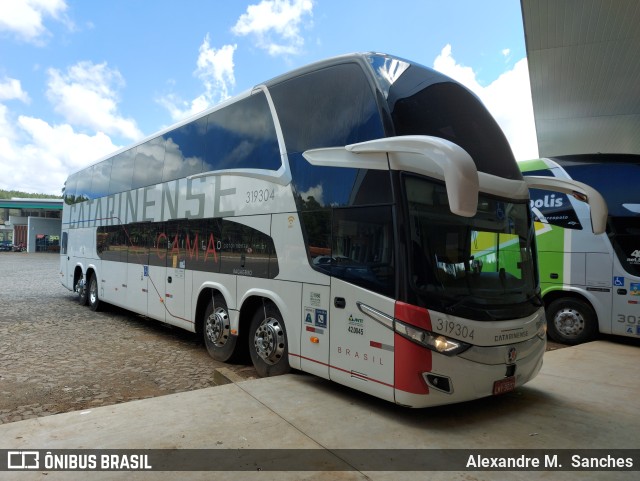 Auto Viação Catarinense 319304 na cidade de Guarapuava, Paraná, Brasil, por Alexandre M.  Sanches. Número da foto: #9341926.