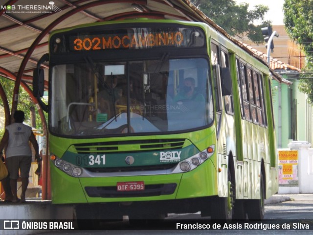 Viação Piauiense 01341 na cidade de Teresina, Piauí, Brasil, por Francisco de Assis Rodrigues da Silva. Número da foto: #9344516.
