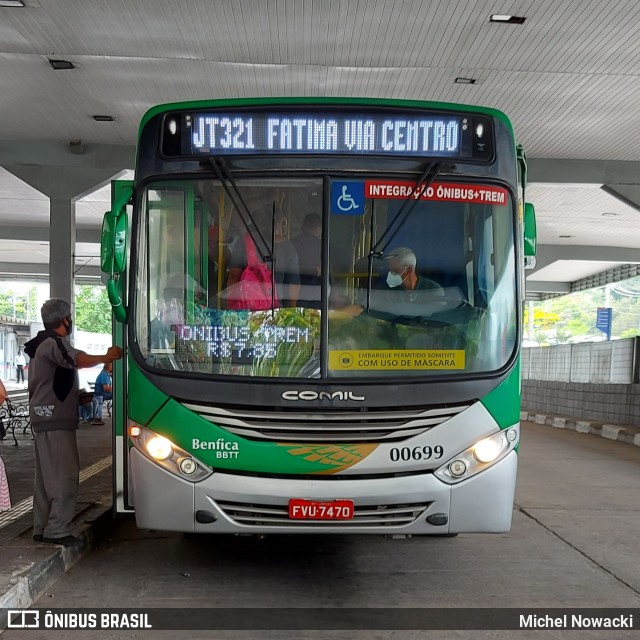 BBTT - Benfica Barueri Transporte e Turismo 00699 na cidade de Jandira, São Paulo, Brasil, por Michel Nowacki. Número da foto: #9342443.