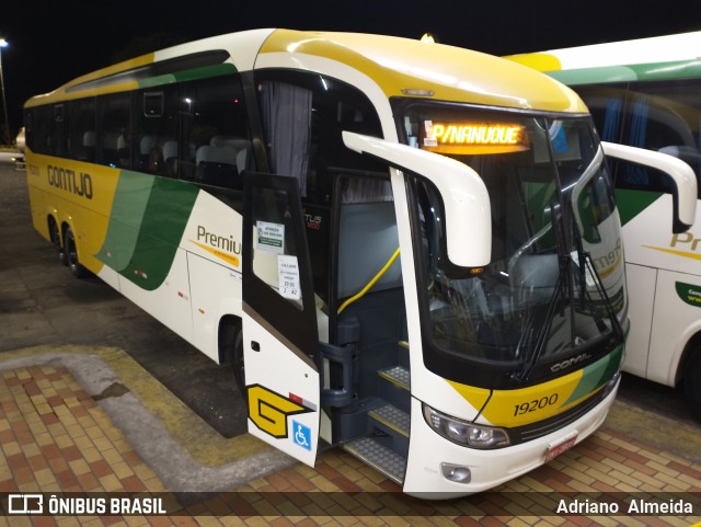 Empresa Gontijo de Transportes 19200 na cidade de João Monlevade, Minas Gerais, Brasil, por Adriano  Almeida. Número da foto: #9344134.