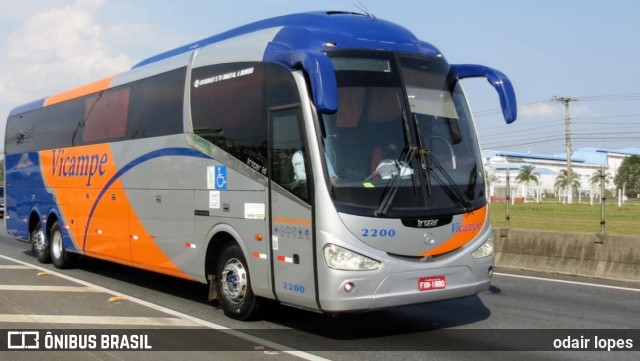 Vicampe Transportes e Turismo 2200 na cidade de Caçapava, São Paulo, Brasil, por odair lopes. Número da foto: #9342798.