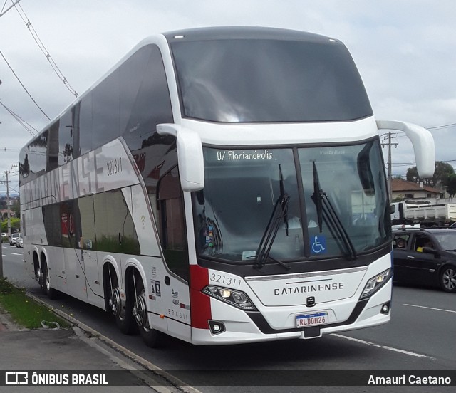 Auto Viação Catarinense 321311 na cidade de Curitiba, Paraná, Brasil, por Amauri Caetano. ID da foto: 9343782.