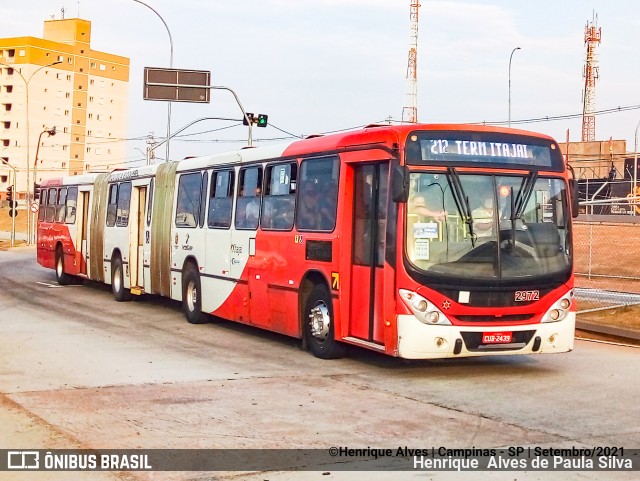Itajaí Transportes Coletivos 2972 na cidade de Campinas, São Paulo, Brasil, por Henrique Alves de Paula Silva. Número da foto: #9344573.