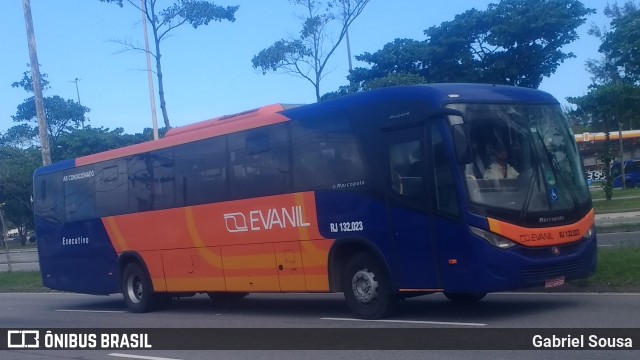 Evanil Transportes e Turismo RJ 132.023 na cidade de Rio de Janeiro, Rio de Janeiro, Brasil, por Gabriel Sousa. Número da foto: #9343297.