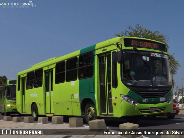 TransPremium 01501 na cidade de Teresina, Piauí, Brasil, por Francisco de Assis Rodrigues da Silva. Número da foto: #9344532.