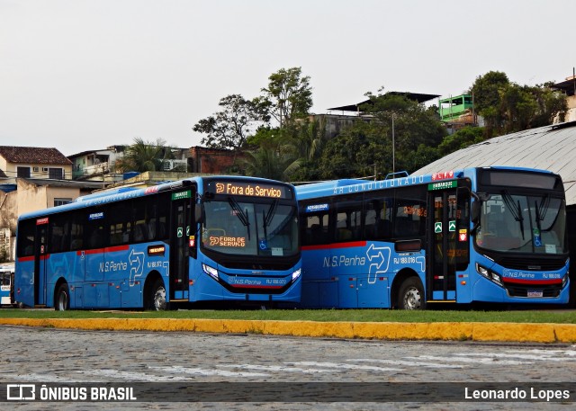 Viação Nossa Senhora da Penha RJ 188.072 na cidade de Mesquita, Rio de Janeiro, Brasil, por Leonardo Lopes. ID da foto: 9347684.