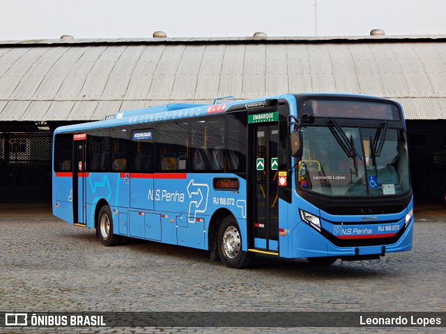 Viação Nossa Senhora da Penha RJ 188.072 na cidade de Mesquita, Rio de Janeiro, Brasil, por Leonardo Lopes. ID da foto: 9347691.