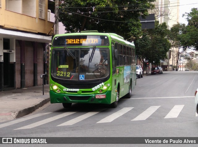 Viação Santa Edwiges 69871 na cidade de Belo Horizonte, Minas Gerais, Brasil, por Vicente de Paulo Alves. ID da foto: 9345411.