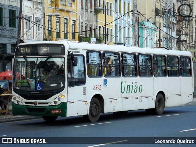 OT Trans - Ótima Salvador Transportes 20581 na cidade de Salvador, Bahia, Brasil, por Leonardo Queiroz. ID da foto: 9345314.