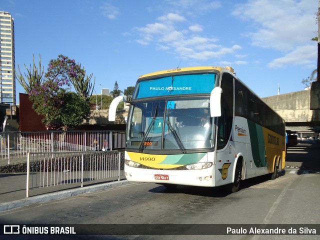 Empresa Gontijo de Transportes 14990 na cidade de Belo Horizonte, Minas Gerais, Brasil, por Paulo Alexandre da Silva. ID da foto: 9346259.