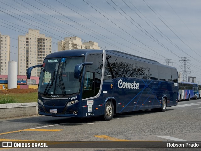 Viação Cometa 721530 na cidade de São José dos Campos, São Paulo, Brasil, por Robson Prado. Número da foto: #9345682.