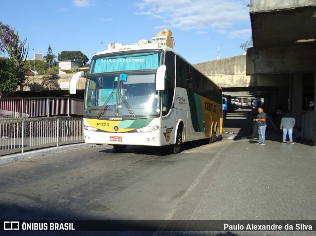 Empresa Gontijo de Transportes 14325 na cidade de Belo Horizonte, Minas Gerais, Brasil, por Paulo Alexandre da Silva. ID da foto: 9346267.