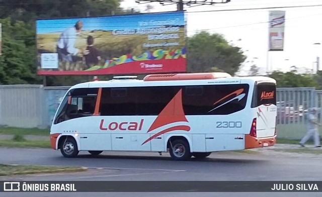 LOCAL - Locadora de Ônibus Canoas Ltda. 2300 na cidade de Esteio, Rio Grande do Sul, Brasil, por JULIO SILVA. Número da foto: #9349898.