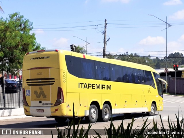 Viação Itapemirim 60053 na cidade de Embu das Artes, São Paulo, Brasil, por Josivaldo Oliveira. Número da foto: #9349425.