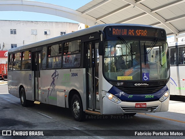 Viação Rosa Vitória da Conquista 3504 na cidade de Vitória da Conquista, Bahia, Brasil, por Fabrício Portella Matos. ID da foto: 9349074.