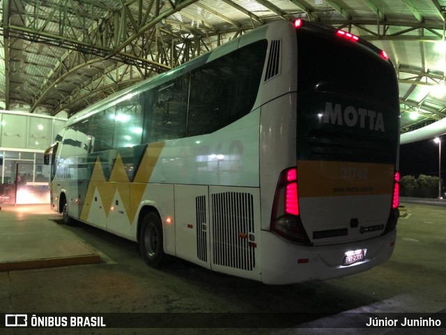 Viação Motta 21762 na cidade de Marília, São Paulo, Brasil, por Júnior Juninho. Número da foto: #9348785.