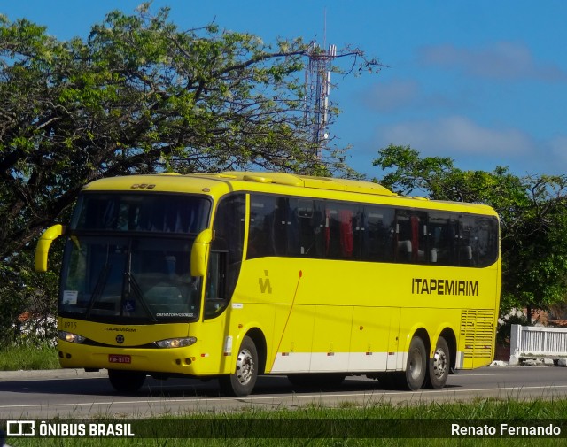 Viação Itapemirim 8915 na cidade de Recife, Pernambuco, Brasil, por Renato Fernando. ID da foto: 9348794.