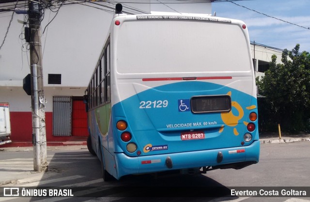 Nova Transporte 22129 na cidade de Cariacica, Espírito Santo, Brasil, por Everton Costa Goltara. Número da foto: #9348069.