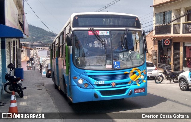 Nova Transporte 22129 na cidade de Cariacica, Espírito Santo, Brasil, por Everton Costa Goltara. Número da foto: #9348068.