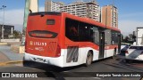 Redbus Urbano LFGJ99 na cidade de Estación Central, Santiago, Metropolitana de Santiago, Chile, por Benjamín Tomás Lazo Acuña. ID da foto: :id.