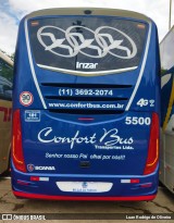 Confort Bus Viagens e Turismo 5500 na cidade de São Paulo, São Paulo, Brasil, por Luan Rodrigo de Oliveira. Número da foto: #9350507.