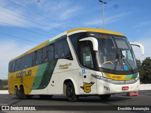 Empresa Gontijo de Transportes 18480 na cidade de São Paulo, São Paulo, Brasil, por Eronildo Assunção. Número da foto: #9352804.