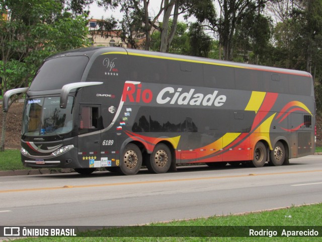 Rio Cidade Service Tour 6189 na cidade de Conselheiro Lafaiete, Minas Gerais, Brasil, por Rodrigo  Aparecido. Número da foto: #9351553.