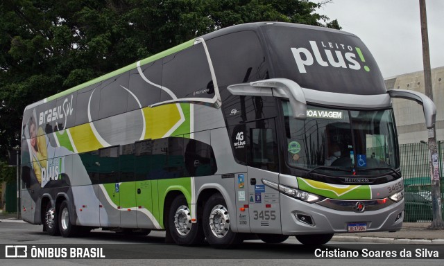 Brasil Sul Linhas Rodoviárias 3455 na cidade de São Paulo, São Paulo, Brasil, por Cristiano Soares da Silva. Número da foto: #9351818.