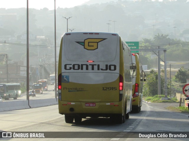 Empresa Gontijo de Transportes 12915 na cidade de Belo Horizonte, Minas Gerais, Brasil, por Douglas Célio Brandao. ID da foto: 9351767.