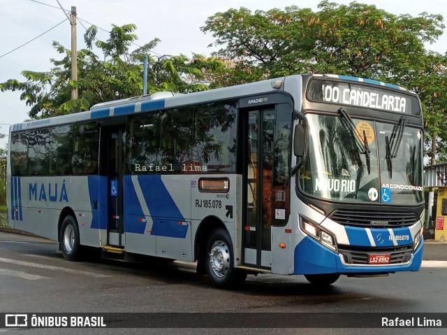 Viação Mauá RJ 185.078 na cidade de Niterói, Rio de Janeiro, Brasil, por Rafael Lima. Número da foto: #9352449.