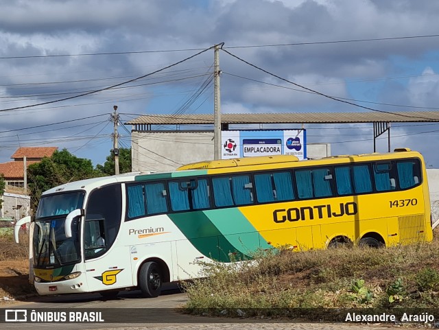 Empresa Gontijo de Transportes 14370 na cidade de Mossoró, Rio Grande do Norte, Brasil, por Alexandre  Araújo. ID da foto: 9352101.