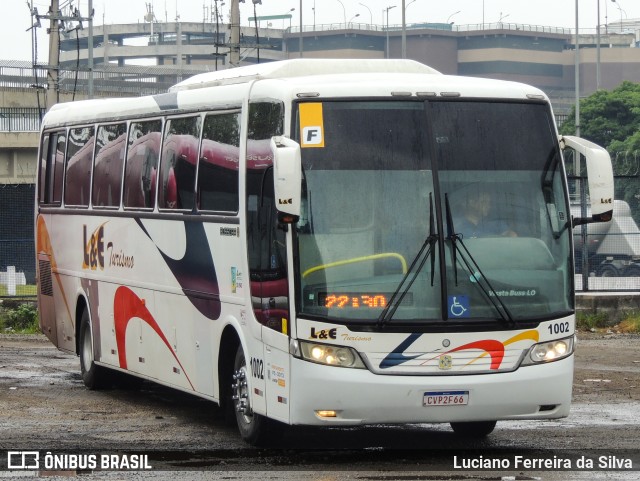 L&E Turismo 1002 na cidade de São Paulo, São Paulo, Brasil, por Luciano Ferreira da Silva. ID da foto: 9352884.