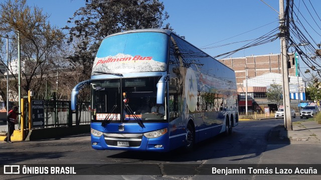 Pullman Bus 202-B na cidade de Estación Central, Santiago, Metropolitana de Santiago, Chile, por Benjamín Tomás Lazo Acuña. Número da foto: #9351105.