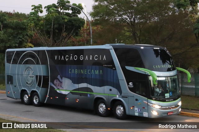 Viação Garcia 8005 na cidade de São Paulo, São Paulo, Brasil, por Rodrigo Matheus. Número da foto: #9351779.