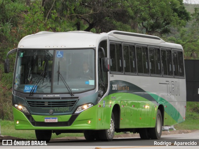 Turin Transportes 2075 na cidade de Conselheiro Lafaiete, Minas Gerais, Brasil, por Rodrigo  Aparecido. Número da foto: #9351530.