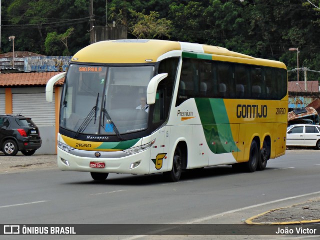 Empresa Gontijo de Transportes 21650 na cidade de Ilhéus, Bahia, Brasil, por João Victor. ID da foto: 9351451.