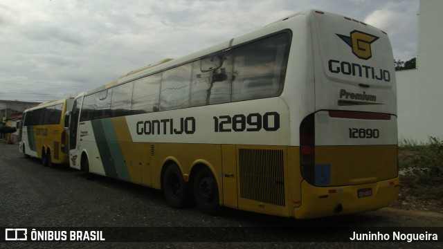 Empresa Gontijo de Transportes 12890 na cidade de Araçuaí, Minas Gerais, Brasil, por Juninho Nogueira. Número da foto: #9352053.