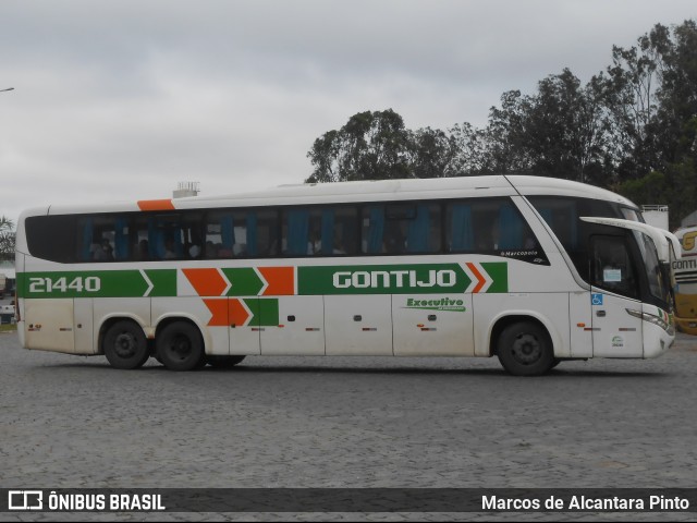 Empresa Gontijo de Transportes 21440 na cidade de Perdões, Minas Gerais, Brasil, por Marcos de Alcantara Pinto. ID da foto: 9352069.