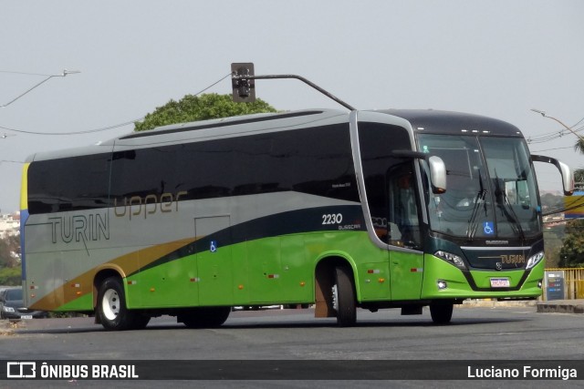 Turin Transportes 2230 na cidade de Belo Horizonte, Minas Gerais, Brasil, por Luciano Formiga. ID da foto: 9351752.