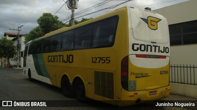 Empresa Gontijo de Transportes 12755 na cidade de Araçuaí, Minas Gerais, Brasil, por Juninho Nogueira. ID da foto: 9352032.