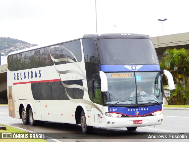 Reunidas Transportes Coletivos 31807 na cidade de Florianópolis, Santa Catarina, Brasil, por Andrews  Fuscolin. Número da foto: #9352453.