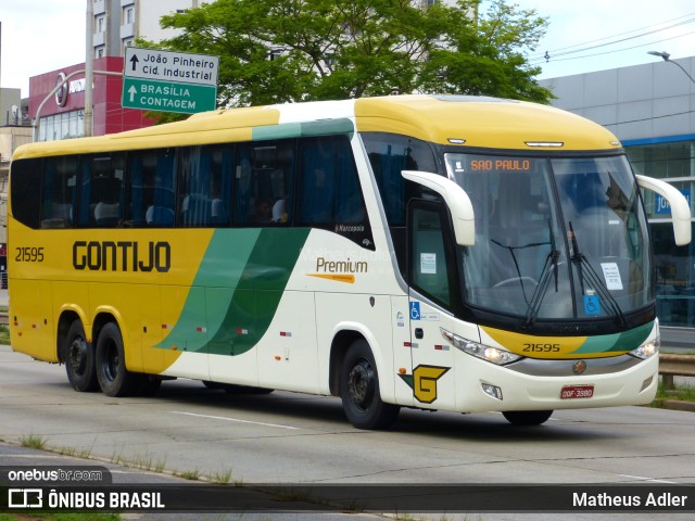 Empresa Gontijo de Transportes 21595 na cidade de Belo Horizonte, Minas Gerais, Brasil, por Matheus Adler. Número da foto: #9426023.