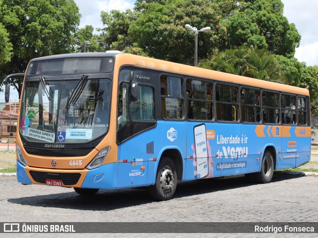 Real Alagoas de Viação 4645 na cidade de Maceió, Alagoas, Brasil, por Rodrigo Fonseca. ID da foto: 9426034.