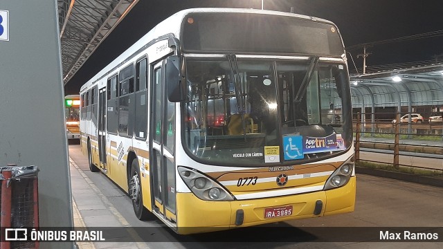 Companhia Carris Porto-Alegrense 0773 na cidade de Porto Alegre, Rio Grande do Sul, Brasil, por Max Ramos. ID da foto: 9425041.