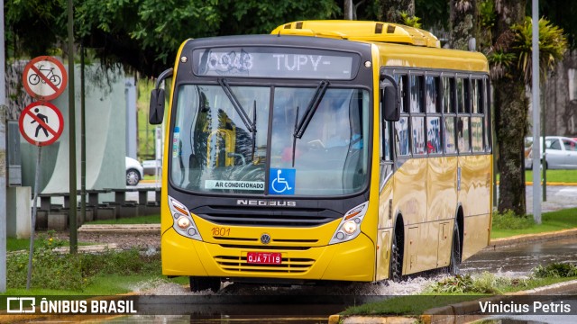 Transtusa - Transporte e Turismo Santo Antônio 1801 na cidade de Joinville, Santa Catarina, Brasil, por Vinicius Petris. Número da foto: #9426352.