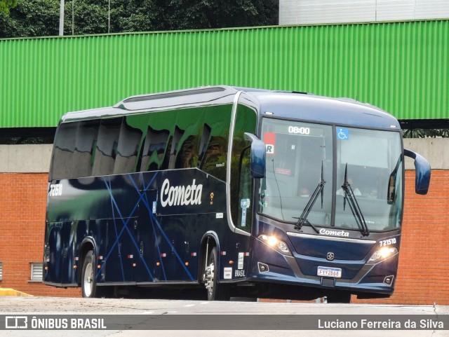 Viação Cometa 721510 na cidade de São Paulo, São Paulo, Brasil, por Luciano Ferreira da Silva. ID da foto: 9425506.