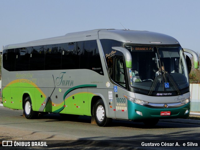 Turin Transportes 18000 na cidade de Ipatinga, Minas Gerais, Brasil, por Gustavo César A.  e Silva. Número da foto: #9425412.